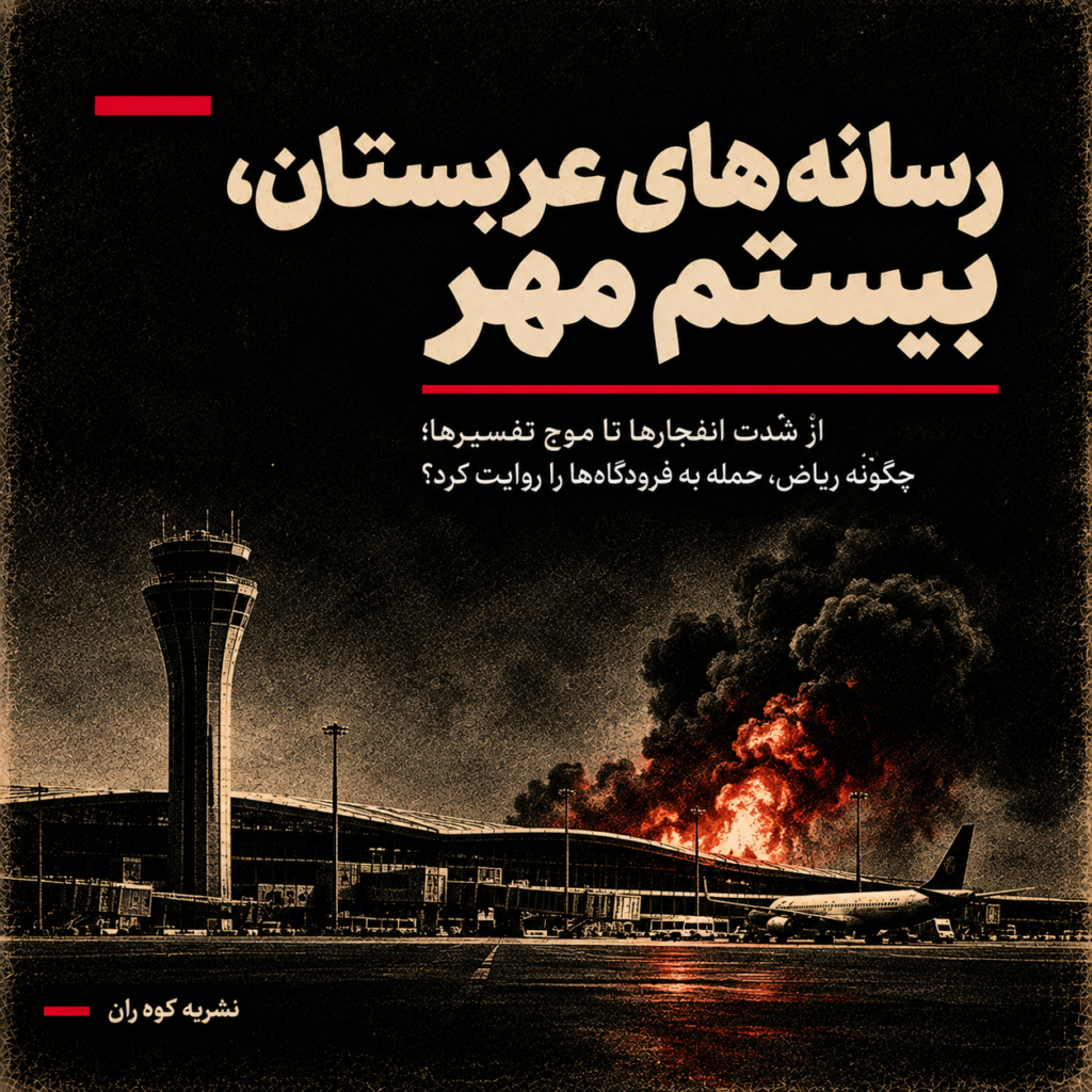 پوستر بحران فرودگاه‌ها و امنیت منطقه‌ای عربستان